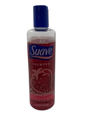 Vintage Suave Strawberry Shampoo 15 Fl Oz USA Made
